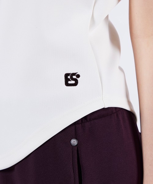 DOUBLE STANDARD CLOTHING(ダブルスタンダードクロージング)の「アクアスーティングジャージタンクトップ(タンクトップ・レディース・ホワイト×レッド/ホワイト×ネイビー・FREE)」の14枚目の写真