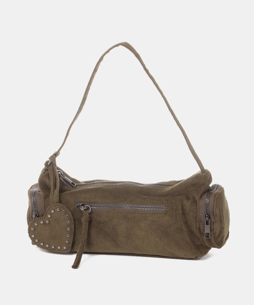 FOREVER 21(フォーエバー トゥエンティーワン)の「【2025SS】コーデュロイハンドバッグ(ハンドバッグ・レディース・ベージュ/ブラウン・FREE)」の9枚目の写真