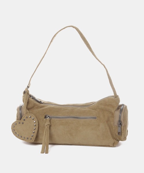 FOREVER 21(フォーエバー トゥエンティーワン)の「【2025SS】コーデュロイハンドバッグ(ハンドバッグ・レディース・ベージュ/ブラウン・FREE)」の10枚目の写真