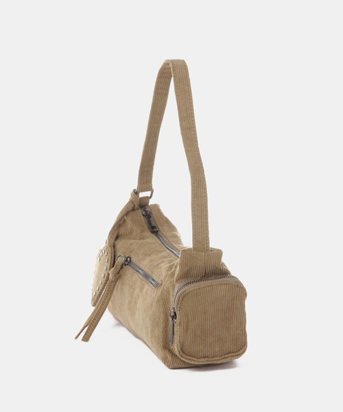 FOREVER 21(フォーエバー トゥエンティーワン)の「【2025SS】コーデュロイハンドバッグ(ハンドバッグ・レディース・ベージュ/ブラウン・FREE)」の11枚目の写真