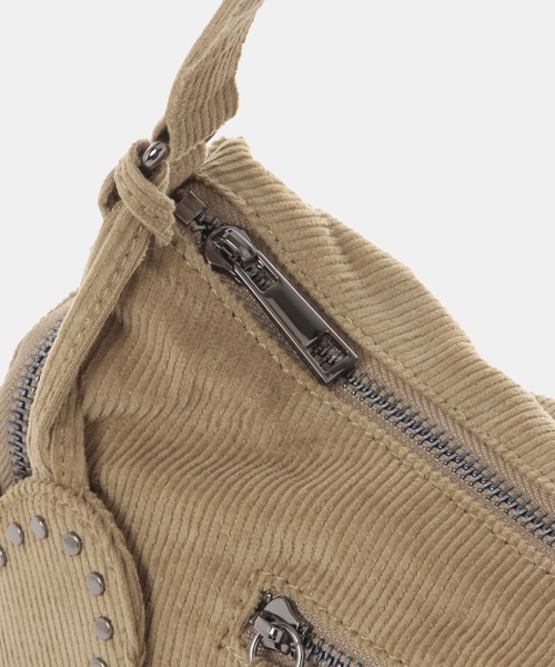 FOREVER 21(フォーエバー トゥエンティーワン)の「【2025SS】コーデュロイハンドバッグ(ハンドバッグ・レディース・ベージュ/ブラウン・FREE)」の15枚目の写真