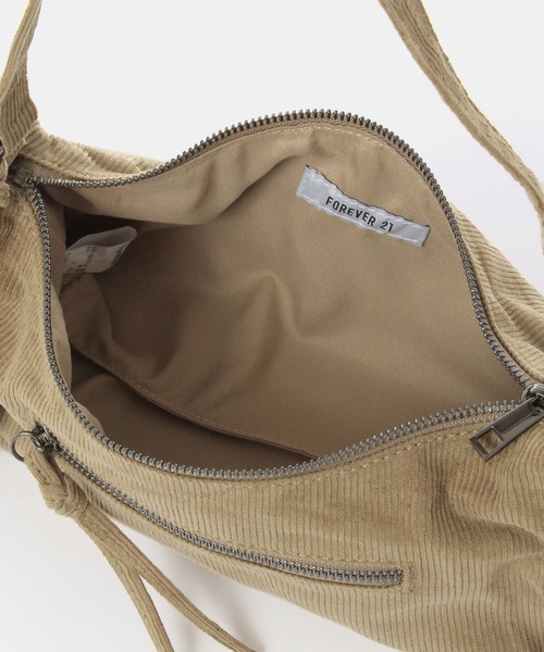 FOREVER 21(フォーエバー トゥエンティーワン)の「【2025SS】コーデュロイハンドバッグ(ハンドバッグ・レディース・ベージュ/ブラウン・FREE)」の21枚目の写真