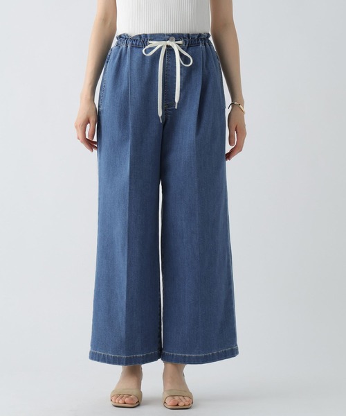 Elura(エルーラ)の「冷感イージーデニム<低身長サイズあり>/495590(デニムパンツ・レディース・ブルー/ネイビー・SMALL/MEDIUM/LARGE/FREE(S))」の21枚目の写真