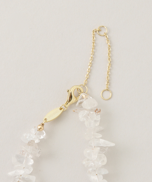 SHASHI（シャシ）の「SHASHI/シャシ クリアネックレス SH-N578（ネックレス・レディース・ホワイト・FREE）」の6枚目の写真