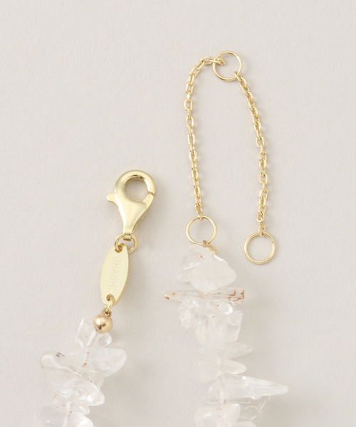 SHASHI（シャシ）の「SHASHI/シャシ クリアネックレス SH-N578（ネックレス・レディース・ホワイト・FREE）」の7枚目の写真