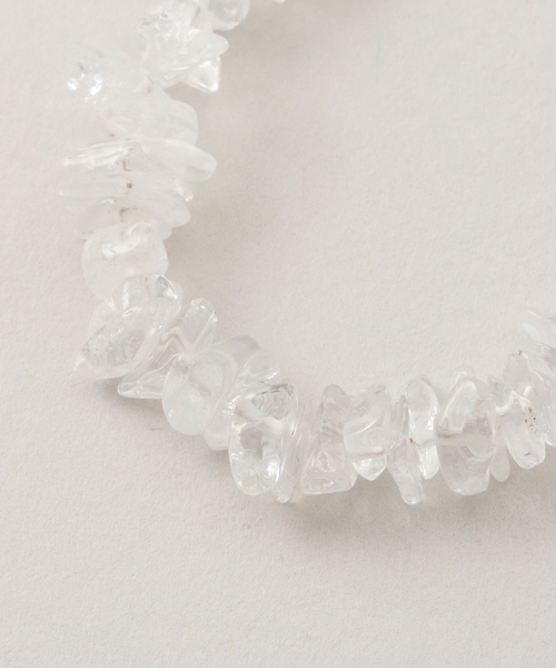 SHASHI（シャシ）の「SHASHI/シャシ クリアネックレス SH-N578（ネックレス・レディース・ホワイト・FREE）」の11枚目の写真