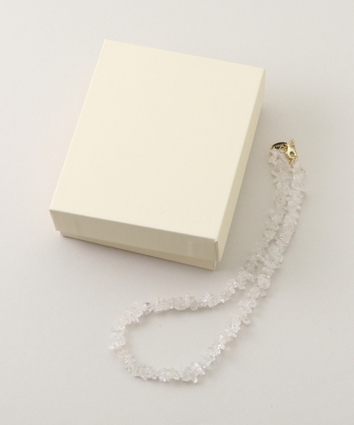 SHASHI（シャシ）の「SHASHI/シャシ クリアネックレス SH-N578（ネックレス・レディース・ホワイト・FREE）」の12枚目の写真