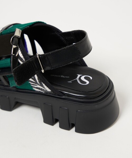ユナイテッドアローズ　SY サンダル SY UNITED ARROWS サンダル 「SY」フリンジベルトミュール