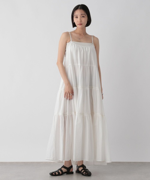 セール】コットンボイルサマードレス 492759（ワンピース）｜LOWRYS