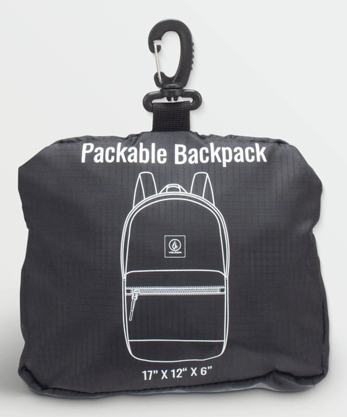 セール】【VOLCOM/ボルコム】Bt Packable Backpack/総柄