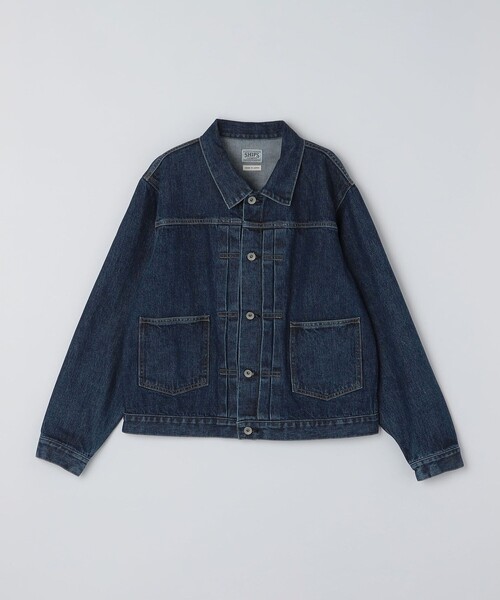 ships デニムジャケット SHIPS: AUTHENTIC フェード ファースト デニム ジャケット（デニム