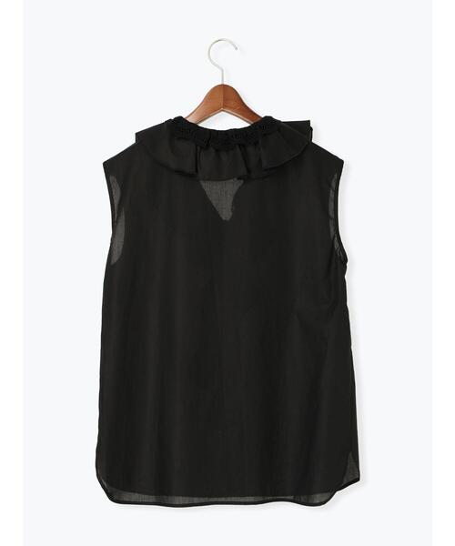 Te chichi（テチチ）の「ラッフルフリルレースブラウス（シャツ/ブラウス・レディース・オレンジ/ブラック/オフホワイト・F）」の21枚目の写真