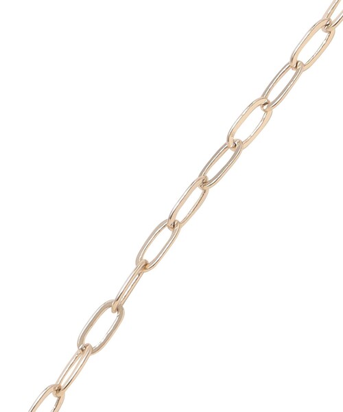 amaca(アマカ)の「スクエアガラスネックレス(ネックレス・レディース・ワイン・FREE)」の3枚目の写真