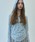 Birthday roomio[XfC[j́uԕT[}t[hT/small floral print thermal hooded long t-ShirtiTVc/Jbg\[jvbTbNXu[