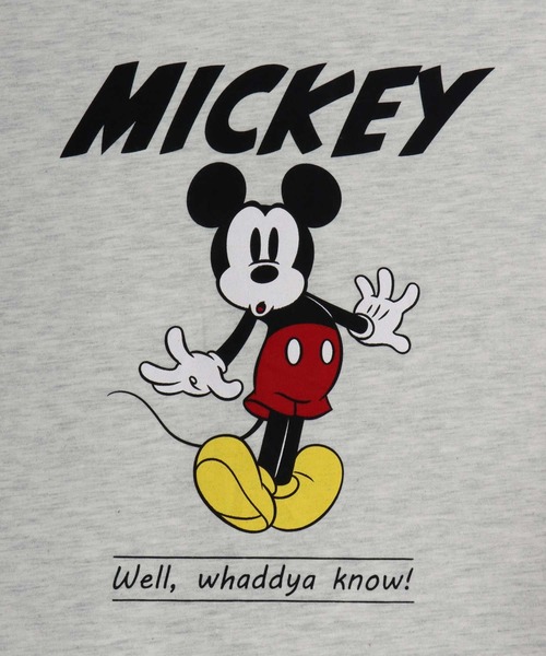 Disney（ディズニー）の「Disney/ディズニー ミッキー ドナルド デイジー グーフィー プルート プリントロンT 長袖 ロングスリーブTシャツ レディース メンズ（Tシャツ/カットソー・レディース・ネイビー/サックスブルー/アッシュグレー/オフホワイト・LL/L/M）」の14枚目の写真
