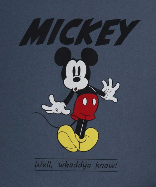 Disney（ディズニー）の「Disney/ディズニー ミッキー ドナルド デイジー グーフィー プルート プリントロンT 長袖 ロングスリーブTシャツ レディース メンズ（Tシャツ/カットソー・レディース・ネイビー/サックスブルー/アッシュグレー/オフホワイト・LL/L/M）」の15枚目の写真