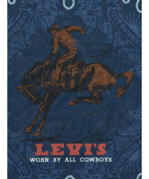 Levi's（リーバイス）の「Levi's/リーバイス ロデオバンダナ（バンダナ/スカーフ・メンズ・ブルー・OS）」の3枚目の写真