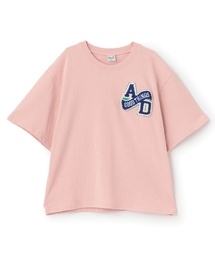 and D. petit main | 【綿100%】カレッジワンポイント半袖T(Tシャツ/カットソー)