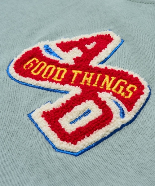 and D. petit main（アンドディープティマイン）の「【綿100%】カレッジワンポイント半袖T（Tシャツ/カットソー・キッズ・ライトピンク/トップグレー/ネイビー/ホワイト/ライトグリーン・90cm/110cm/100cm/130cm/140cm/120cm/150cm）」の14枚目の写真