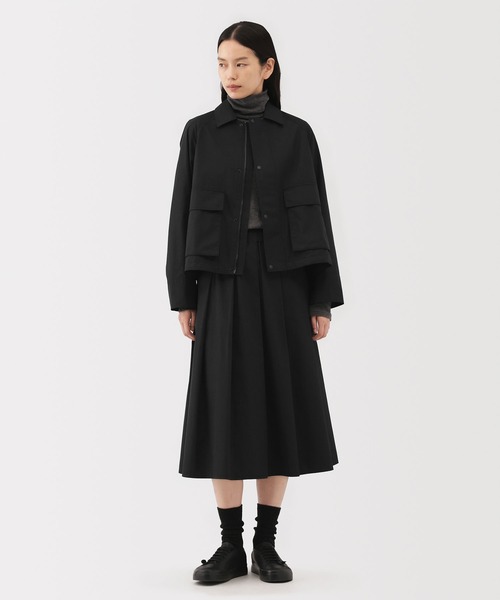 【完売品】 MUJI Labo ユニフォーム素材で作ったブレザー　黒 完売品】 MUJI Labo ユニフォーム素材で作ったブレザー 黒 MUJI