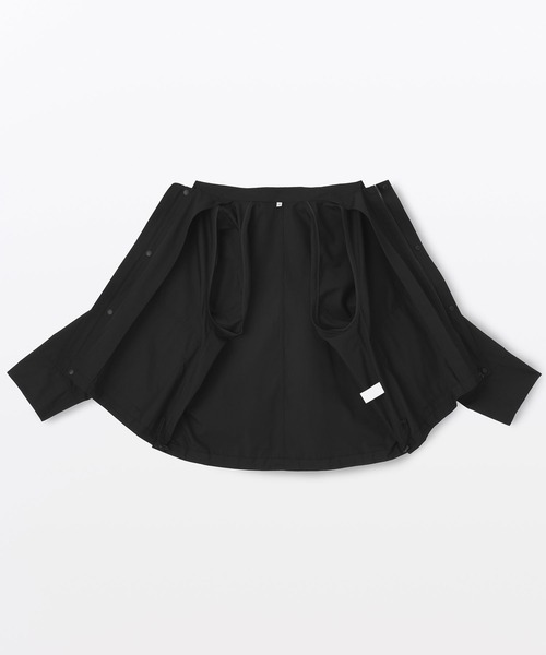 MUJI Labo(ムジラボ)の「〔MUJI Labo〕婦人 ユニフォーム素材で作ったショートブルゾン(ブルゾン・レディース・ブラック・M/L)」の10枚目の写真