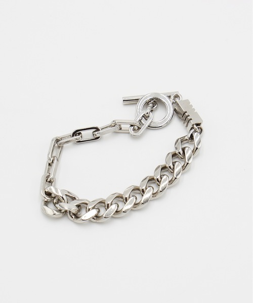 Jieda（ジエダ）の「SWITCHING BRACELET-A（ブレスレット・メンズ・シルバー/シルバー×ゴールド・ONESIZE）」の4枚目の写真