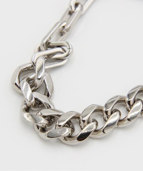 Jieda（ジエダ）の「SWITCHING BRACELET-A（ブレスレット・メンズ・シルバー/シルバー×ゴールド・ONESIZE）」の5枚目の写真