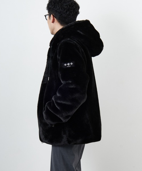 TATRAS/タトラス] BOMOS フーデッドファーブルゾン（ブルゾン