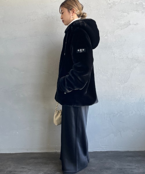 新品未使用タトラス　ファーブルゾン TATRAS/タトラス] BARBRA エコファーブルゾン（ブルゾン