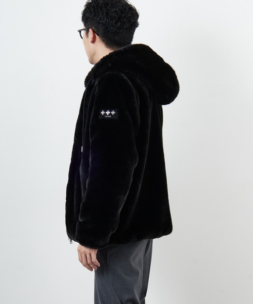 TATRAS/タトラス] BOMOS フーデッドファーブルゾン（ブルゾン