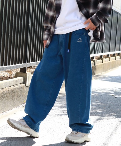 セール】【GERRY/ジェリー】バレルレッグ クライミングデニムパンツ