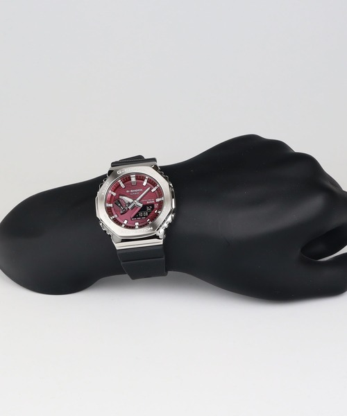 G-SHOCK(ジーショック)の「メタルベゼル / スマートフォンリンク&タフソーラー / GBM-2100A-4BJF(アナログ腕時計・メンズ・バーガンディー・FREE)」の17枚目の写真