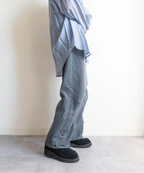 Fabby fabby(ファビィーファビィー)の「プレーンコインローファーシューズ(ローファー・レディース・ブラック/ブラック系その他/ブラウン系その他2/ブラック系その他2・SMALL/LARGE/MEDIUM)」の14枚目の写真