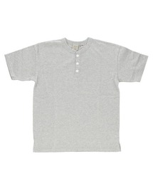 Goodwear USAコットンヘンリーネックT