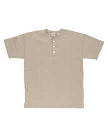 Goodwear USAコットンヘンリーネックT