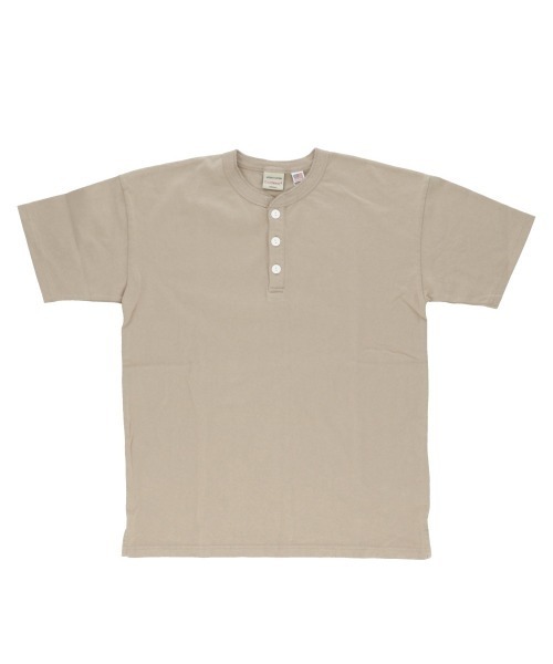 BACKYARD FAMILY(バックヤードファミリー)の「Goodwear USAコットンヘンリーネックT(Tシャツ/カットソー・メンズ・杢グレー/ブラック/グレー系その他/ネイビー/ホワイト・XL/M/L/S)」の4枚目の写真