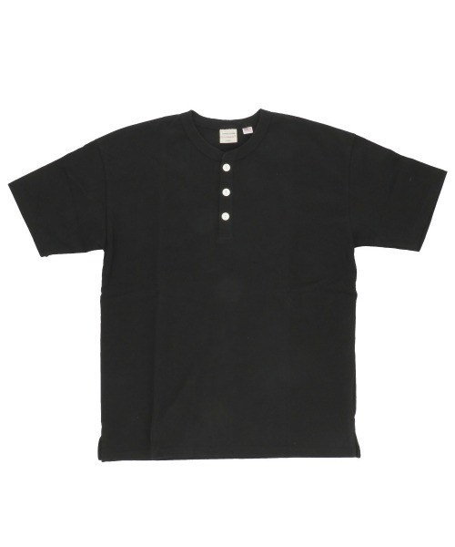 BACKYARD FAMILY(バックヤードファミリー)の「Goodwear USAコットンヘンリーネックT(Tシャツ/カットソー・メンズ・杢グレー/ブラック/グレー系その他/ネイビー/ホワイト・XL/M/L/S)」の11枚目の写真