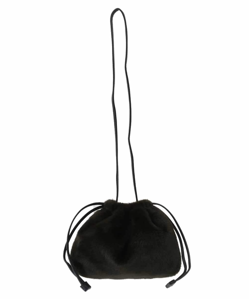 a.v.v（アーヴェヴェ）の「ファー巾着ショルダーバッグ（ショルダーバッグ・レディース・アイボリー/カーキ/ボルドー・38）」の10枚目の写真