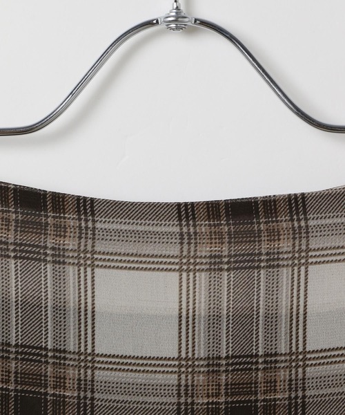 3.3 Field Trip (3.3フィールドトリップ)の「3.3 Field Trip/レイヤードプリーツミディスカート(スカート・レディース・グレー/ブラウン・SMALL/MEDIUM)」の16枚目の写真