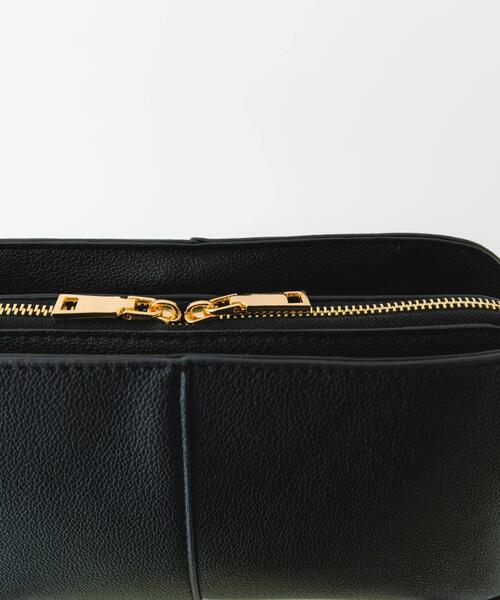 RODE SKO(ロデスコ)の「センターステッチショルダーバッグ(ショルダーバッグ・レディース・ブラック/オレンジ/ホワイト系その他/ミント・ONE)」の9枚目の写真