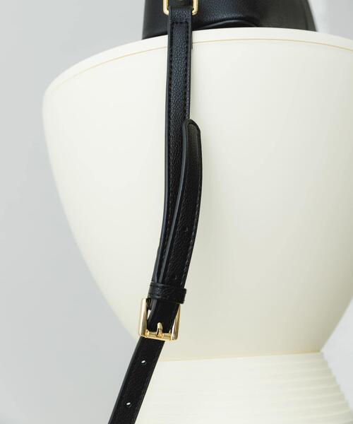 RODE SKO(ロデスコ)の「センターステッチショルダーバッグ(ショルダーバッグ・レディース・ブラック/オレンジ/ホワイト系その他/ミント・ONE)」の12枚目の写真