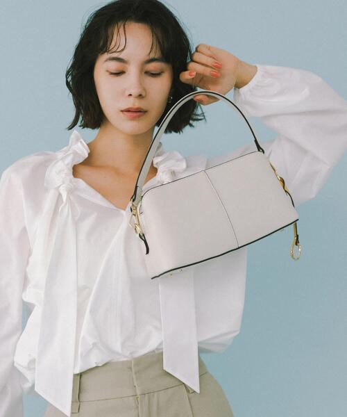 RODE SKO(ロデスコ)の「センターステッチショルダーバッグ(ショルダーバッグ・レディース・ブラック/オレンジ/ホワイト系その他/ミント・ONE)」の20枚目の写真