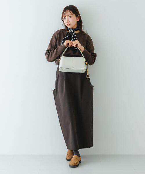 RODE SKO(ロデスコ)の「センターステッチショルダーバッグ(ショルダーバッグ・レディース・ブラック/オレンジ/ホワイト系その他/ミント・ONE)」の22枚目の写真