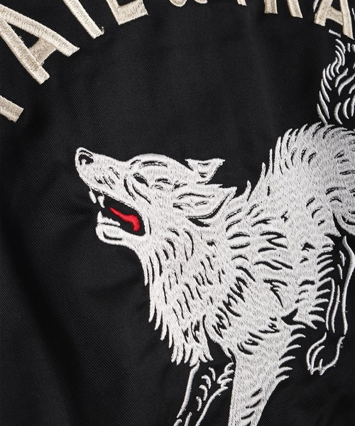 セール】GERRY ウルフ刺繍 ワークジャケット（ブルゾン）｜GERRY