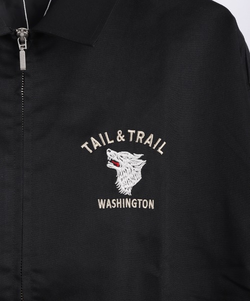 STUDHOMME ウルフ刺繍ジャケット セール】GERRY ウルフ刺繍 ワークジャケット（ブルゾン）｜GERRY