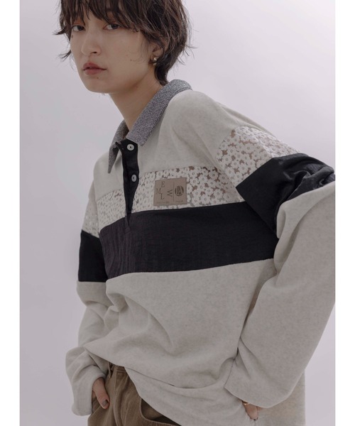 コットンベロアポロラガートップス Eimee Law│Eimee Law & LHELBIE