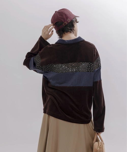 コットンベロアポロラガートップス Eimee Law│Eimee Law