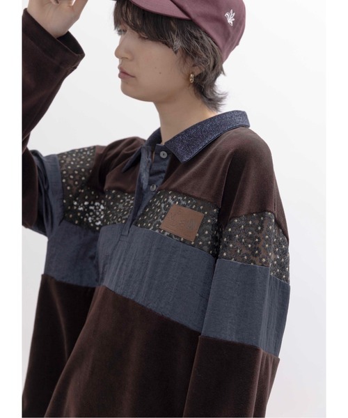 コットンベロアポロラガートップス Eimee Law│Eimee Law