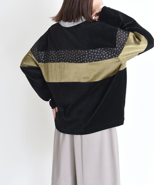 コットンベロアポロラガートップス Eimee Law│Eimee Law & LHELBIE