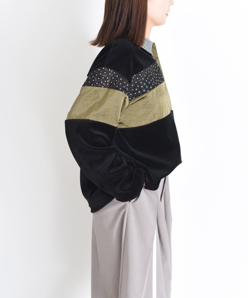 コットンベロアポロラガートップス Eimee Law│Eimee Law & LHELBIE